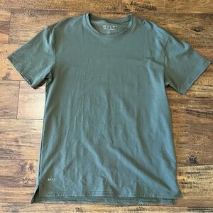 BYLT Men’s Green Lux Basic Short Sleeve Tee Size XL EUC